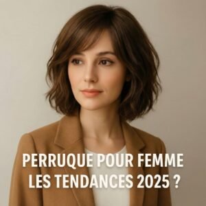Perruque pour femme, la tendance 2025