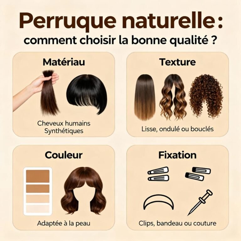 Perruque naturelle le guide complet