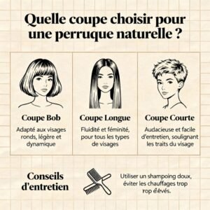 Quelle coupe choisir pour une perruque naturelle ?